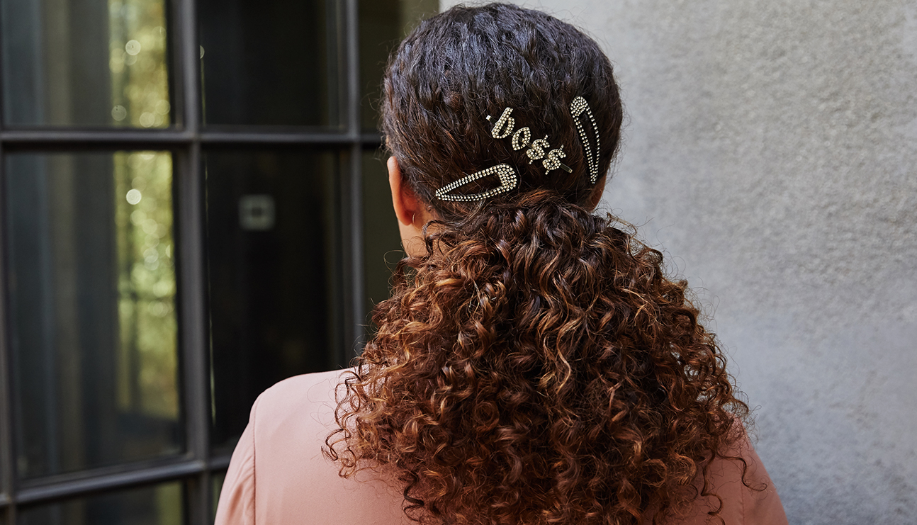 A Curly Girl's To Barrettes - maed